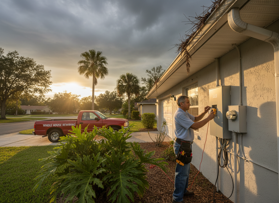 Hurricane Season Electrical Checks for Apopka Homes